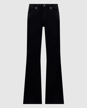 Max & Co Black flared jeans ESTREMO MCOESTREMO