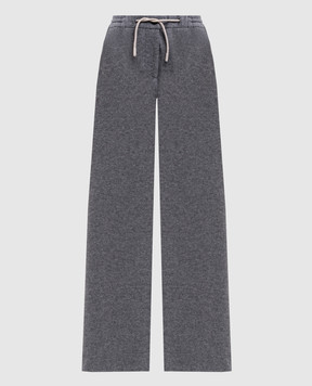 Marco Pescarolo Gray wool and cashmere pants FENCYD54Y10