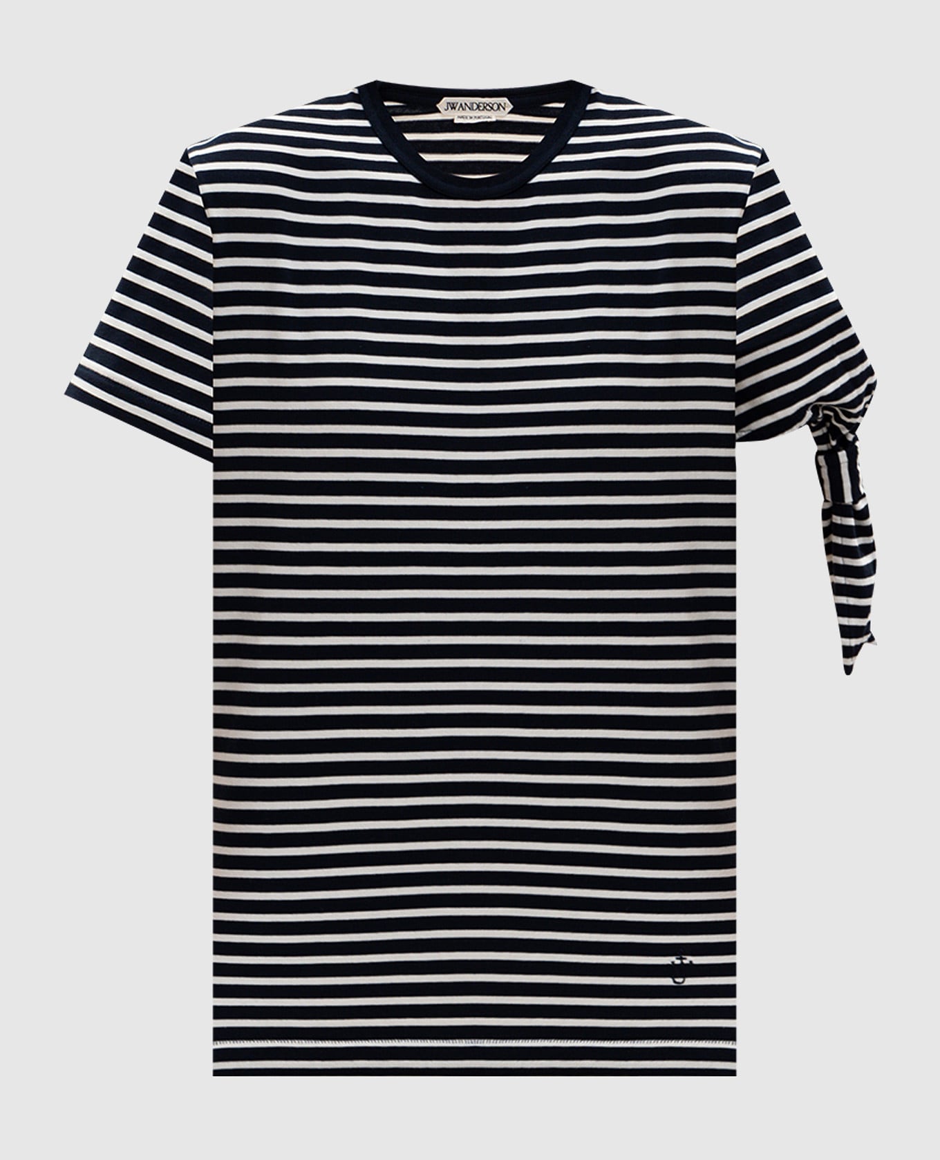 Blue striped T-shirt