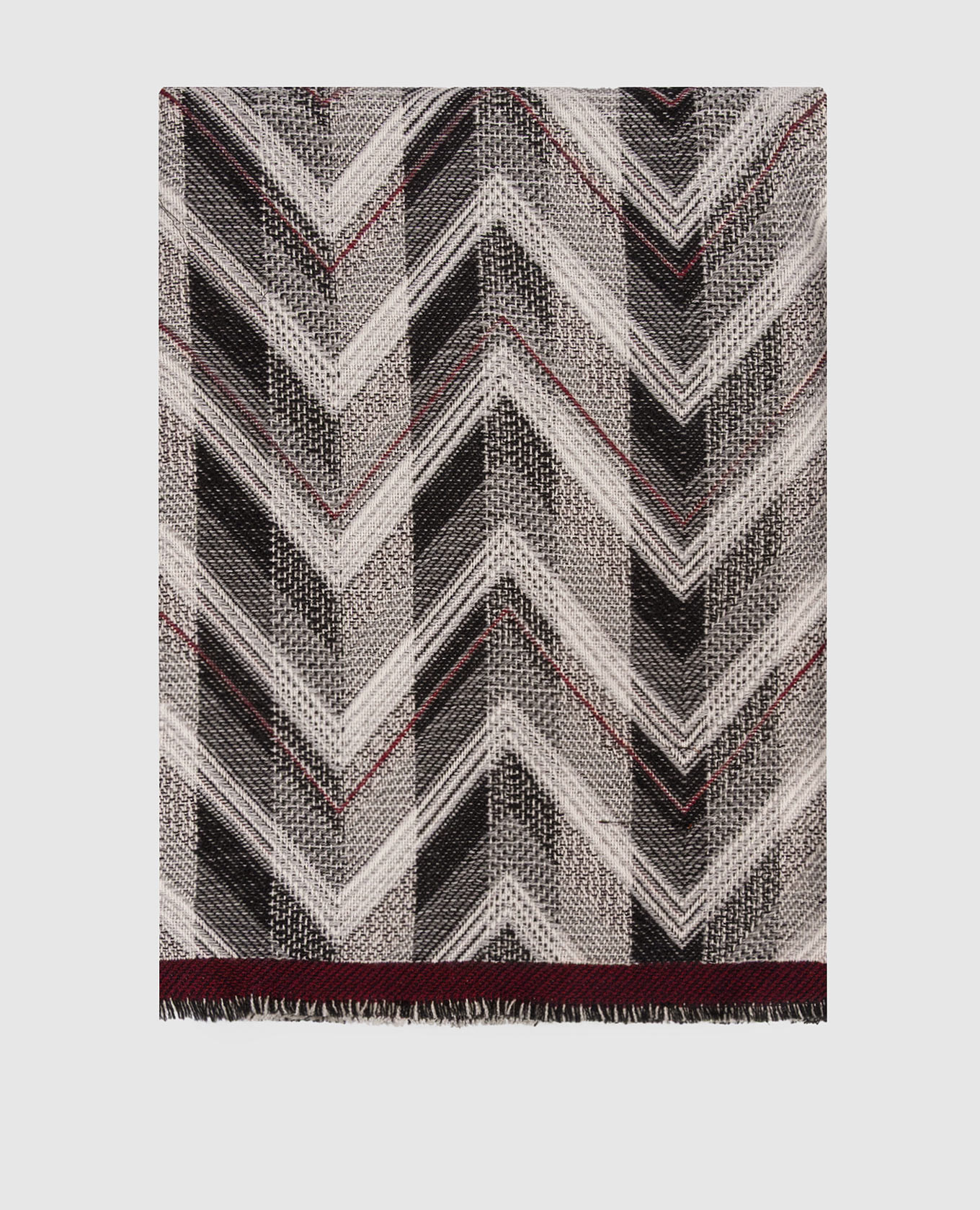 

Brent grey wool plaid Missoni Home