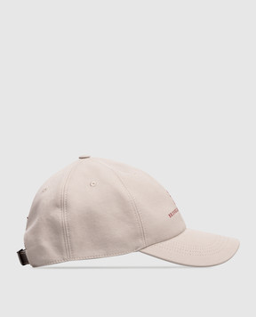 Brunello Cucinelli Gray cap with logo embroidery M252D9850
