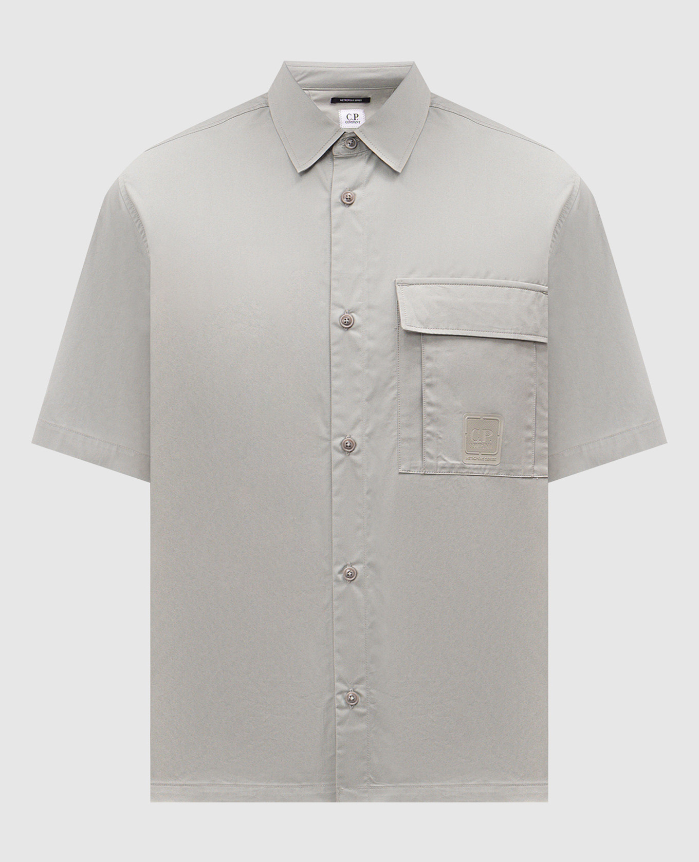 Gray shirt with logo