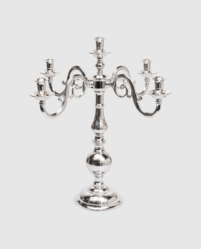 Broggi 1818 Ambasciata silver candlestick for five candles 3100218537