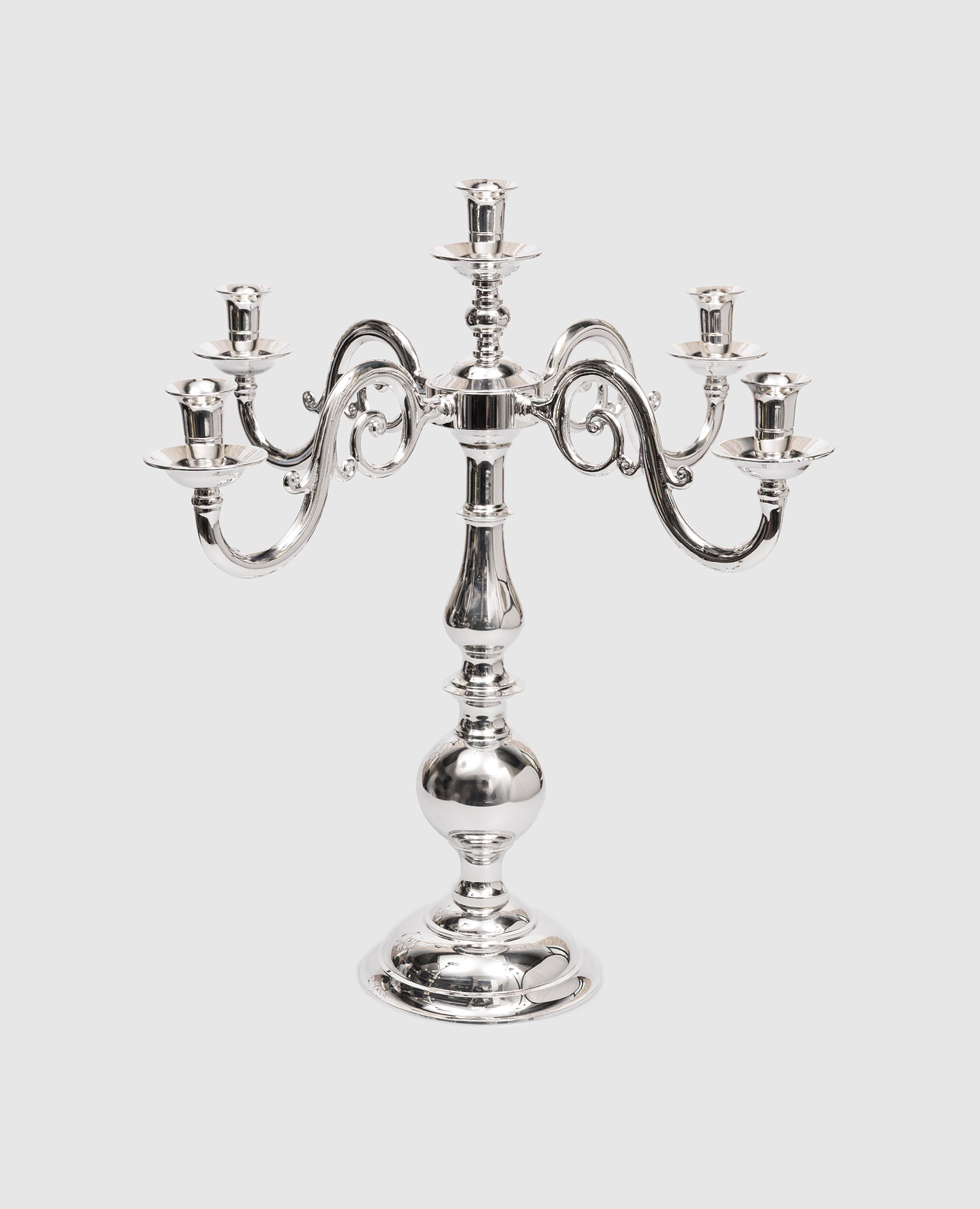 

Ambasciata silver candlestick for five candles Broggi 1818