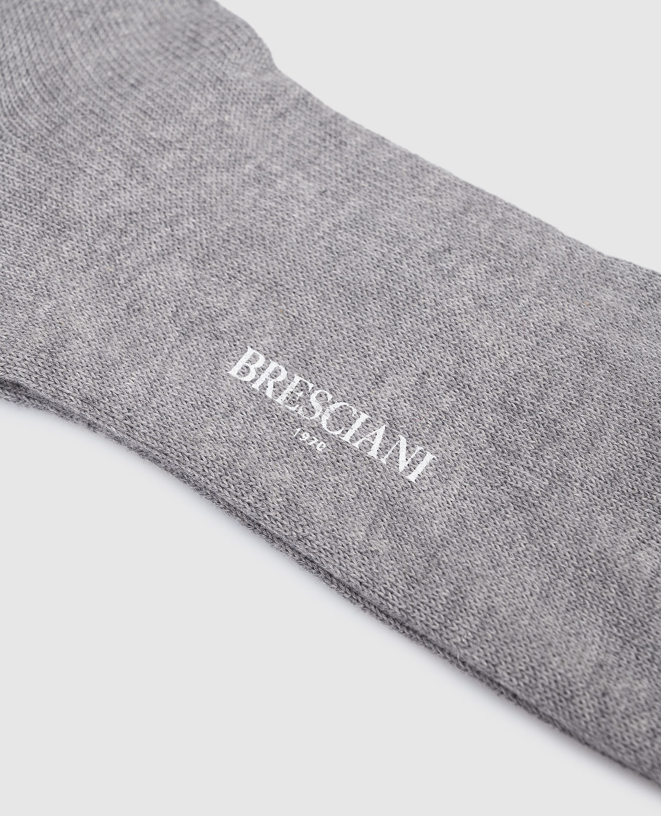 

Gray cotton socks Bresciani, Grey