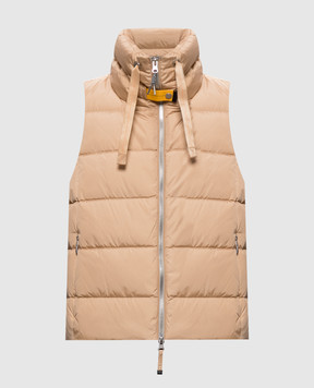 Parajumpers Nolene beige down vest 26WPWPUTT31