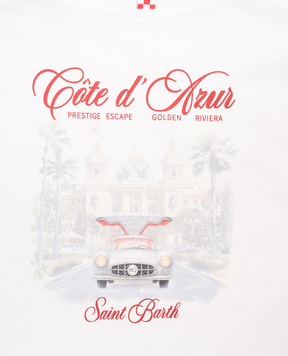 MC2 SAINT BARTH Portland Kids White T-Shirt PRL000100384L