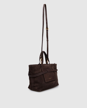Gianni Chiarini Belty brown suede tote bag BS12695CMSTEMU