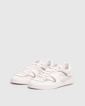 Dolce&Gabbana White leather Portofino sneakers CS2477A0867