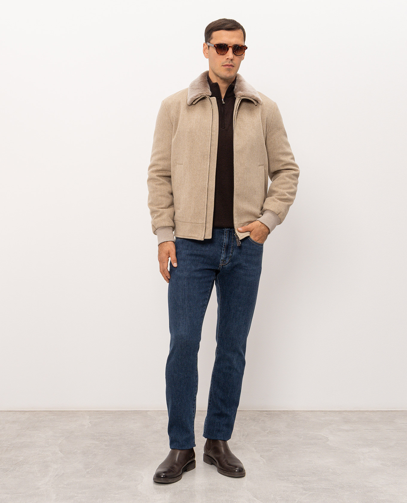 Wool, silk and cashmere jumper Cashmere&Whiskey 2