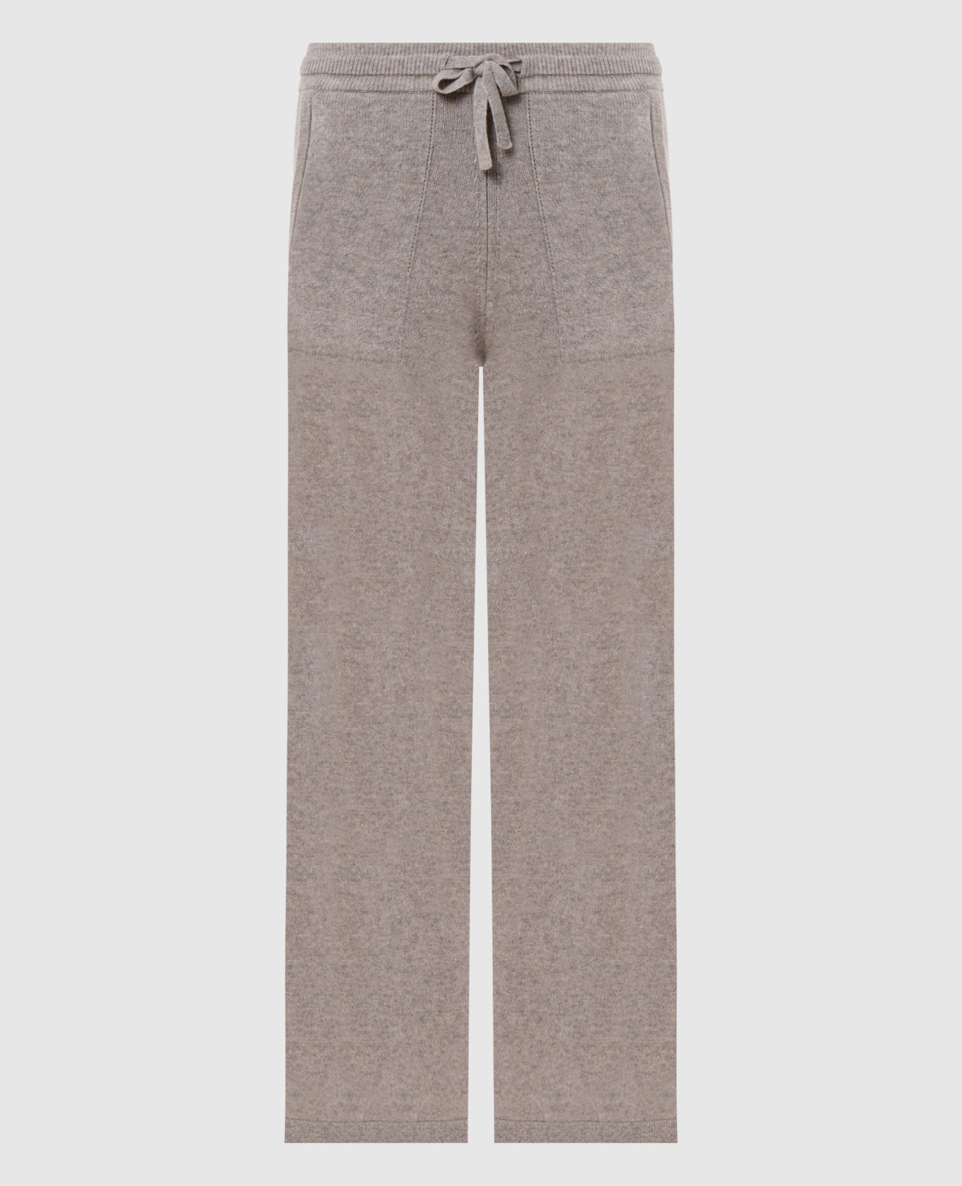 Beige PIETRA wool and cashmere pants