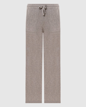 Max Mara Beige PIETRA wool and cashmere pants SMMPIETRA