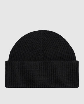 Cashmere&Whiskey Black cashmere hat AU1891305341MI