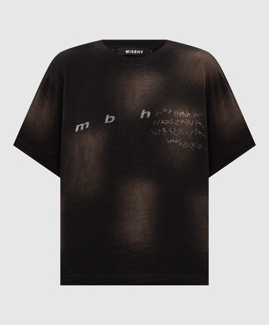 Schwarzes MBH-T-Shirt