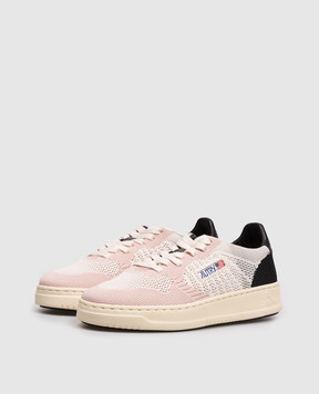 AUTRY Pink Medalist Easeknit Sneakers A1UNEKLWK302