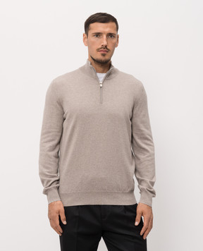 Brunello Cucinelli Beige cashmere sweater M2200124