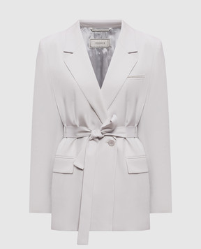 Peserico Gray wool jacket A01747A03472