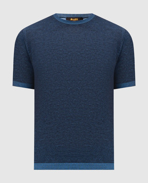 MooRER JUDE blue t-shirt JUDEVCR