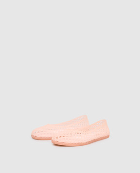 Colors of California Pink Jelly ballet flats HCCARMEL01