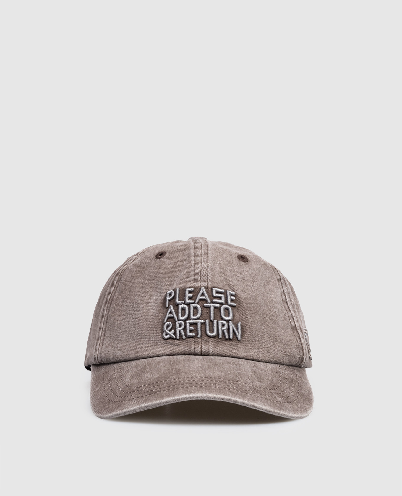 

Ray Johnson Brown Cap Misbhv