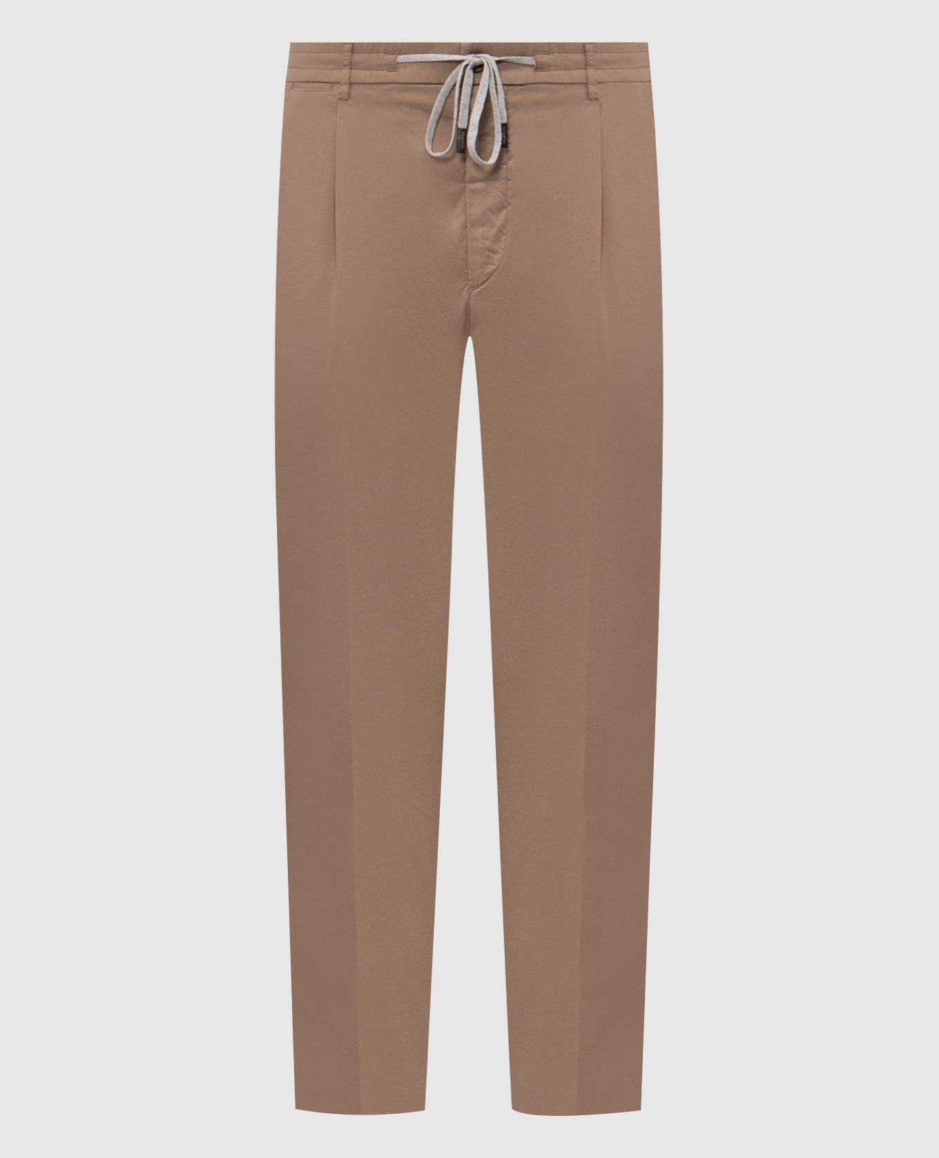 Brown cotton pants
