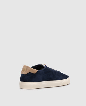 Brunello Cucinelli Blue suede sneakers MZUCHHP330