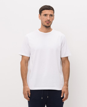 JW Anderson White T-shirt with embroidery JT0331PG1937