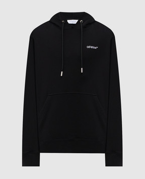 Off-White Black Landscape Arrow Hoodie 44MBB085F5F008