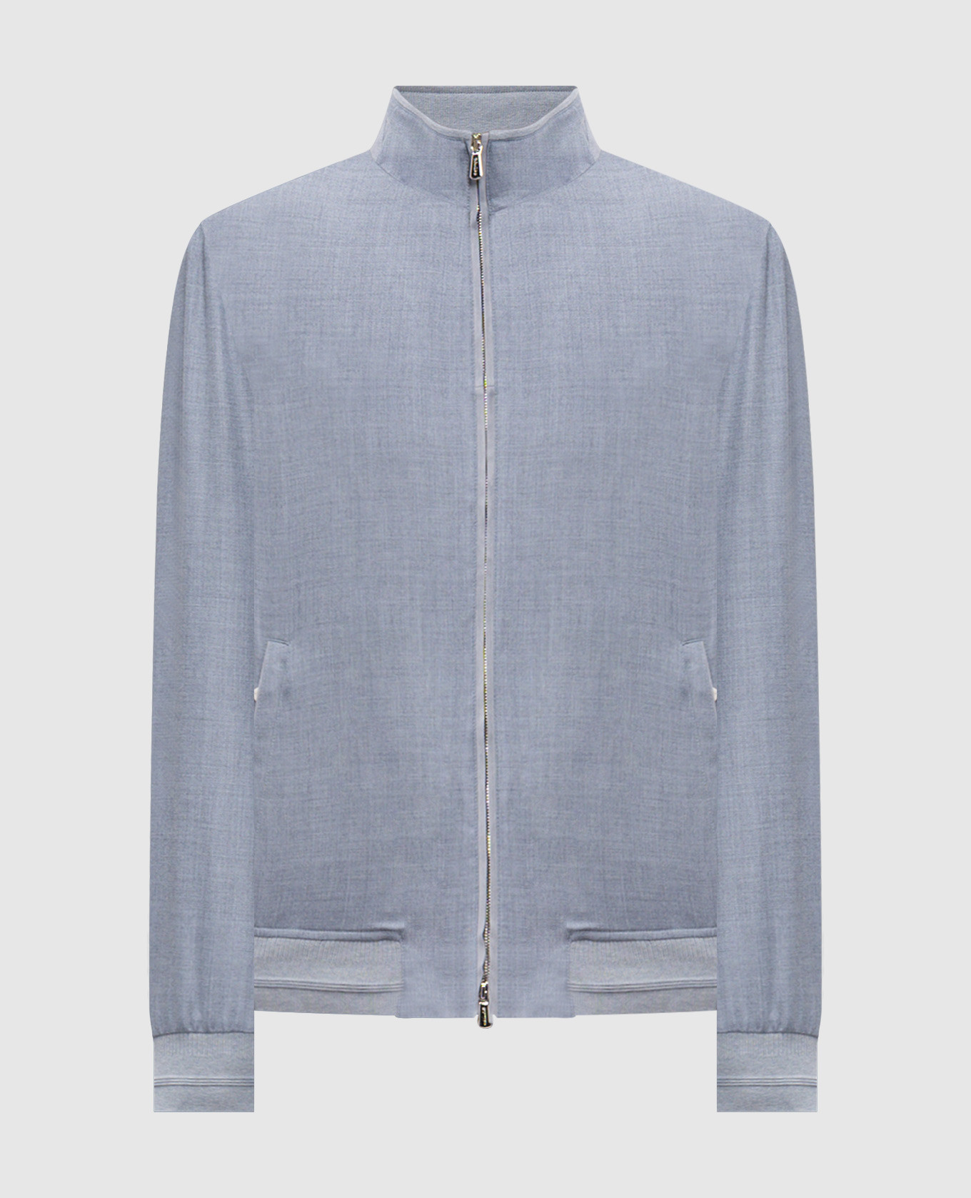 Blue cashmere jacket