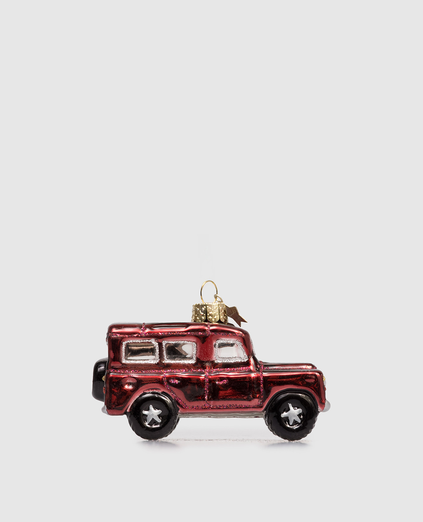 

Burgundy Christmas tree toy SUV car Vondels