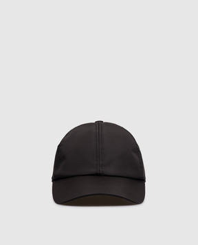 Dolce&Gabbana Black cap with logo patch GH590AFUS22