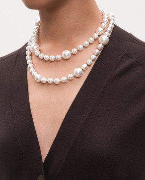 Dolman Bijoux White necklace 75172
