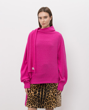 The Attico Pink wool sweater 261WCK00133KWW008AA