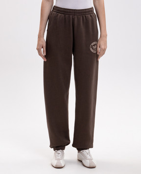 Sporty & Rich Brown Brianno joggers PA08783244BR03w