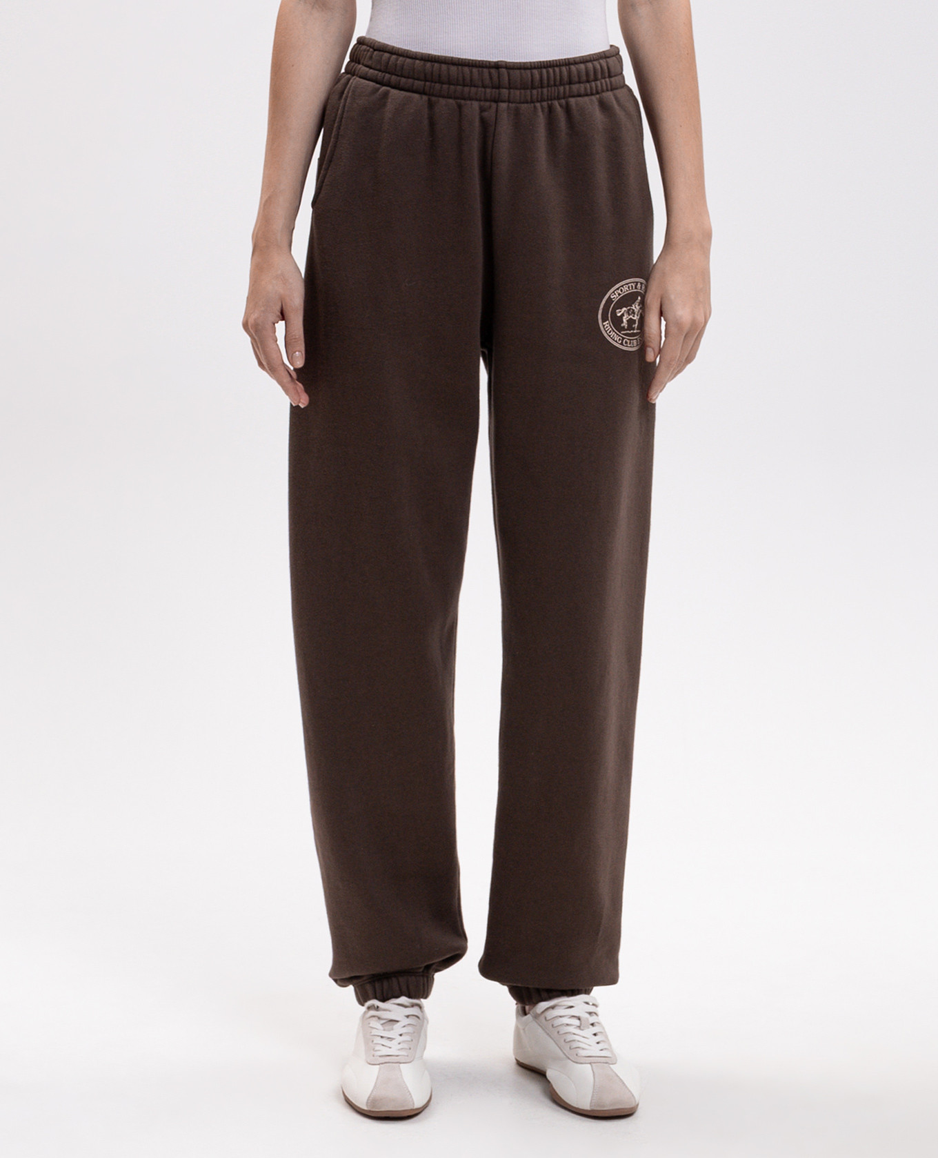 Brown Brianno joggers Sporty & Rich 3