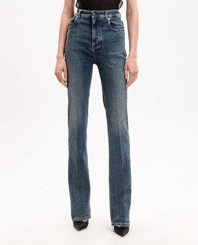 Balenciaga Blue jeans with a worn effect 872177TUW69