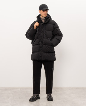 C.P. Company Black down jacket MOW256A005864G