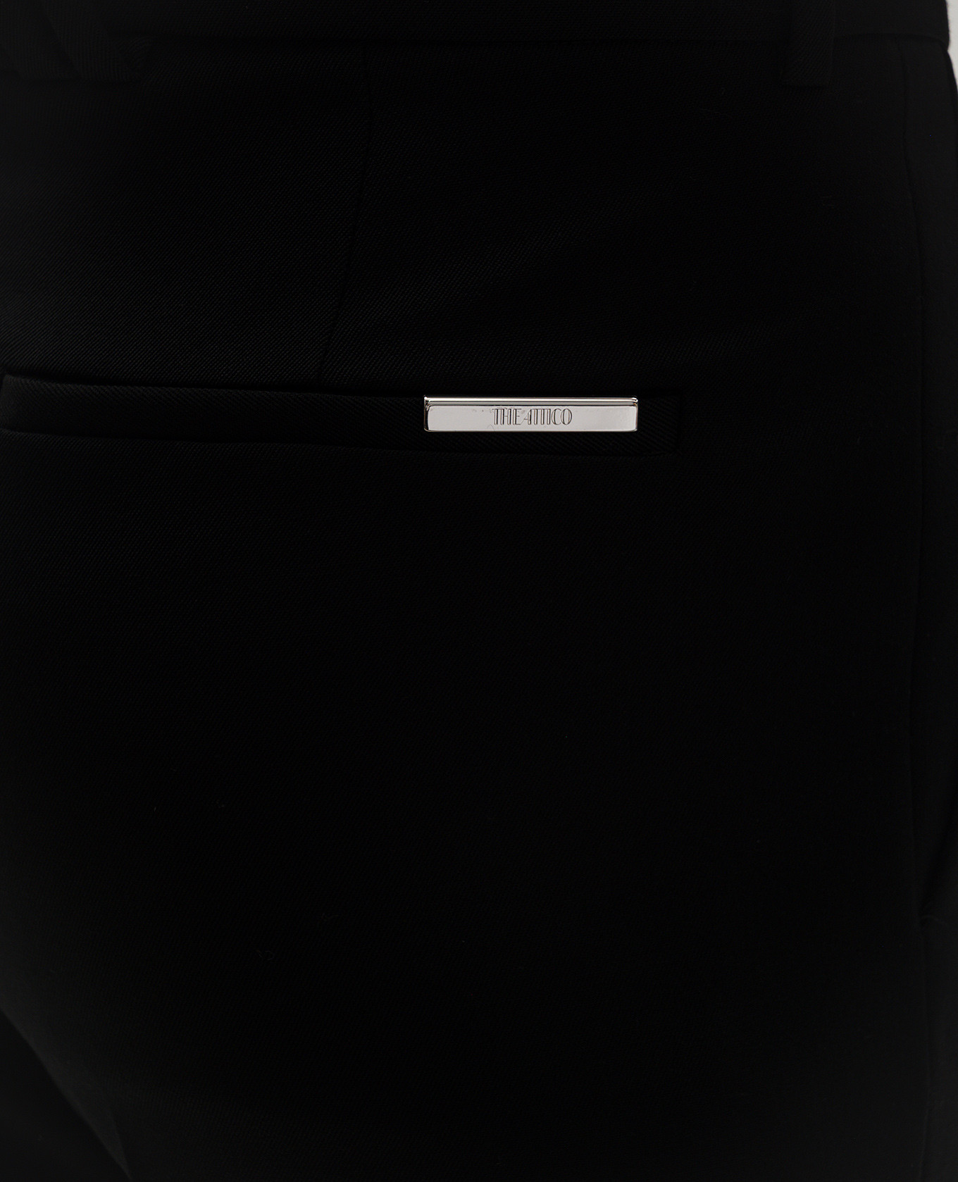Black wool pants The Attico 5