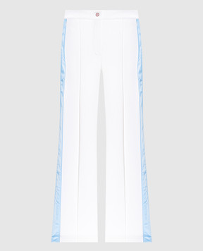 Casablanca White striped sweatpants WAW25JTR28601EXSKI