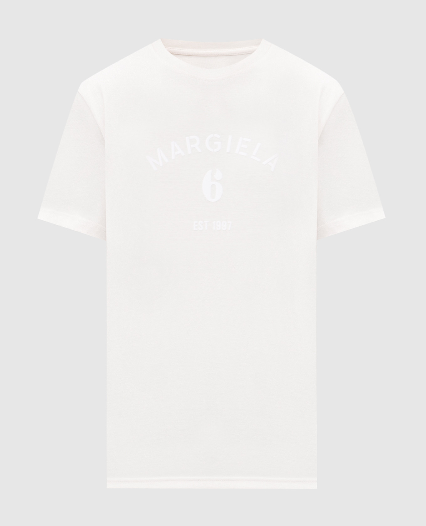 White T-shirt with logo print