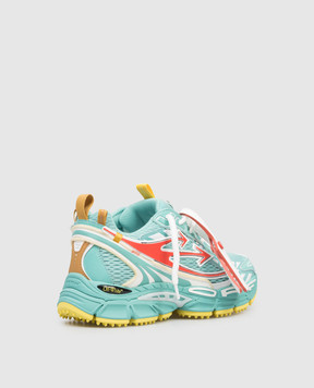 Off-White OW Be Right Back green combination sneakers OWIA289S26FAB006
