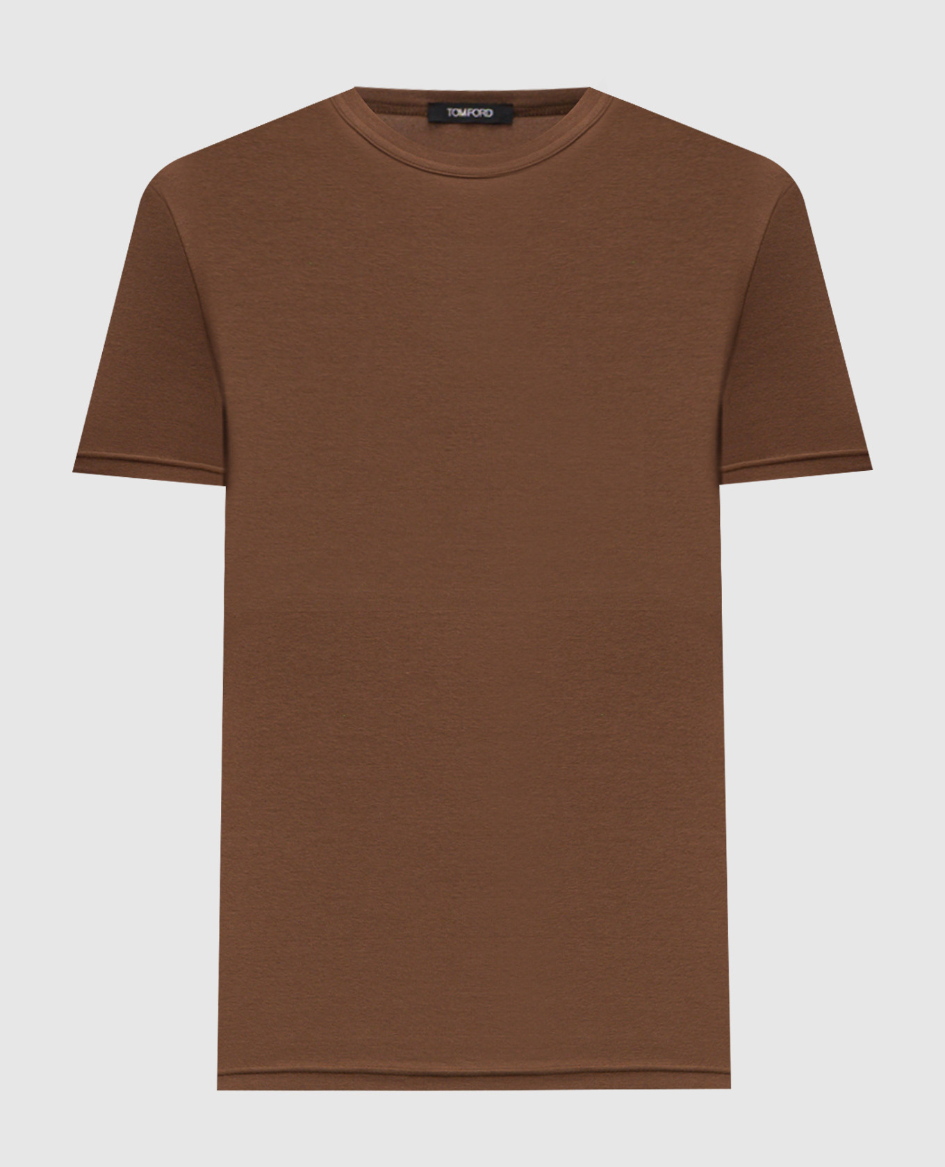 Brown T-shirt with logo