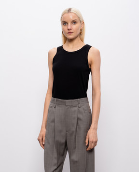 The Row Frankie black t-shirt 3984K233