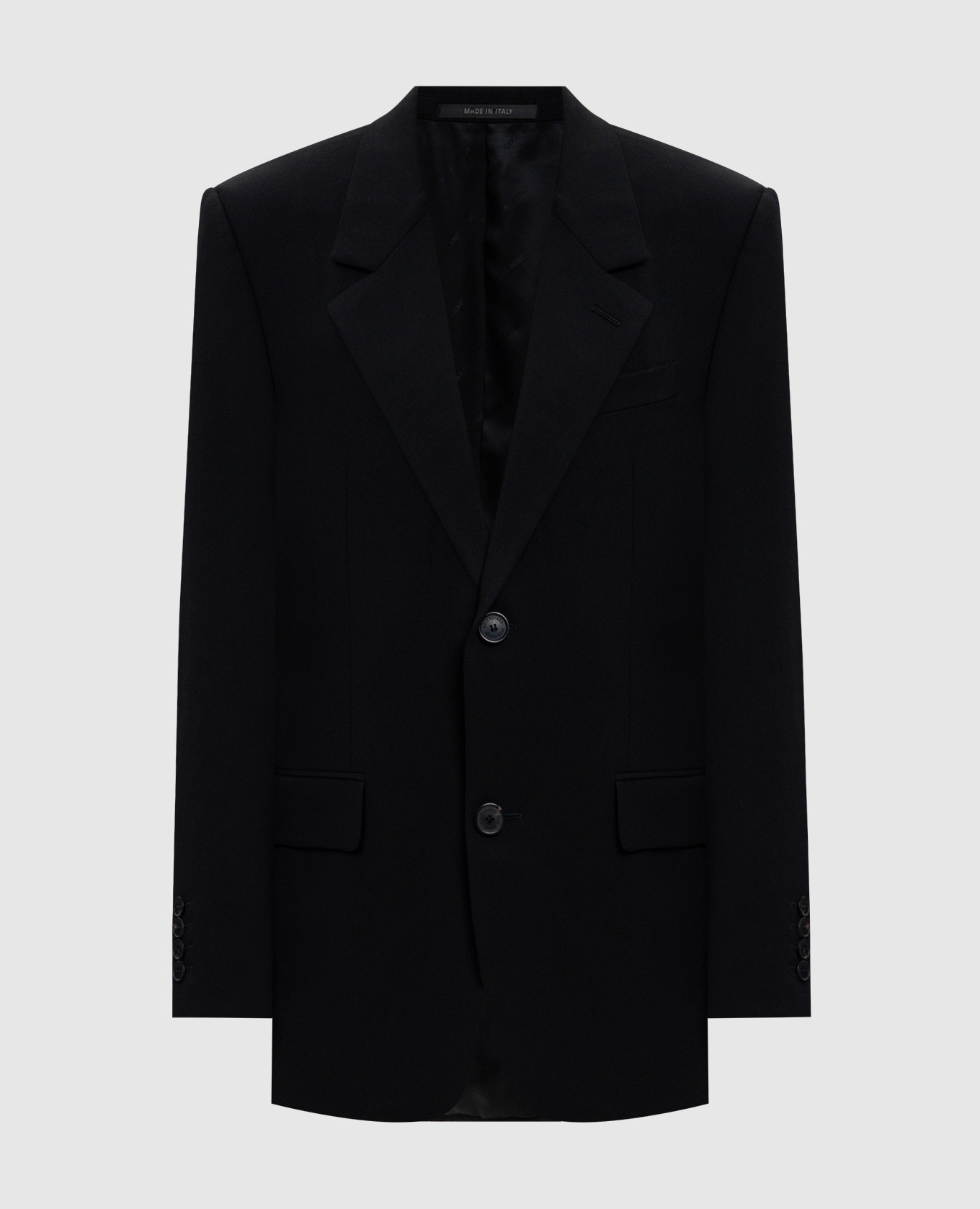 Black wool jacket Balenciaga