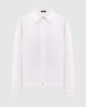 MooRER White linen shirt ELIZA-J ELIZAJGLX