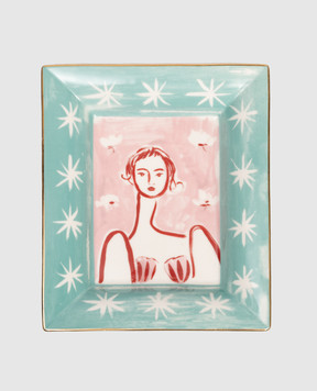 Bitossi Home Women's Porcelain Snack Plate FTB02001