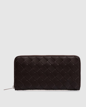 Bottega Veneta Brown Intrecciato leather wallet 814838VCPQ4