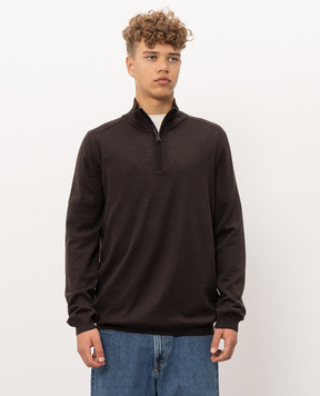 Premiata Brown wool sweater PMG50