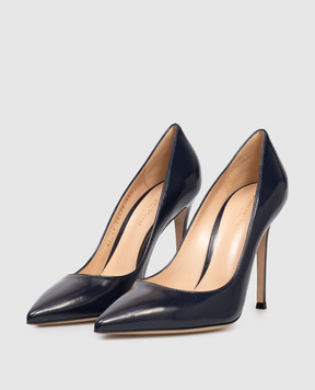Gianvito Rossi Blue patent leather shoes GIANVITO G2847015RIC