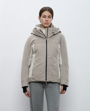 MooRER Beige ski down jacket DOLOMITI DOLOMITIMQ